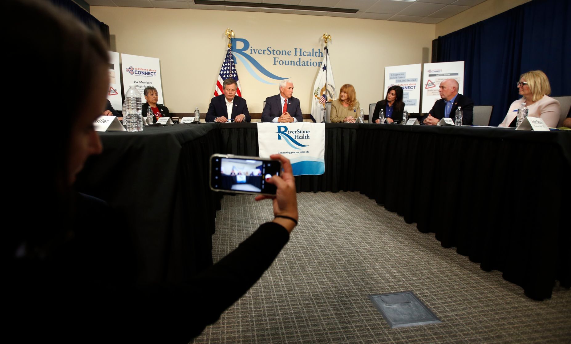 Vice President Mike Pence at RiverStone Health